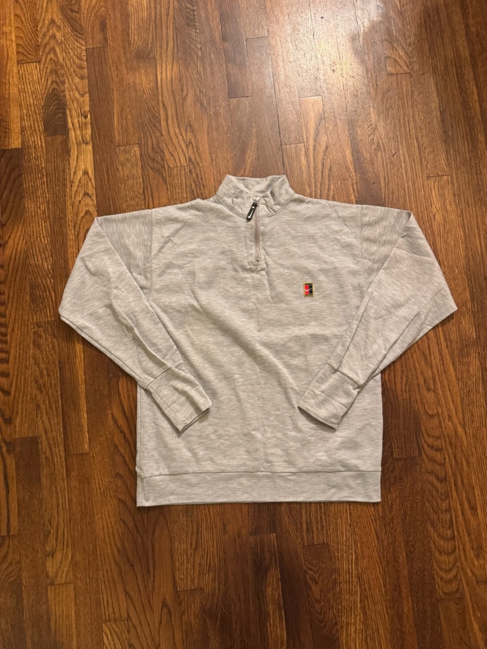 Vintage Nike tenis quarter zip polo sweater size medium